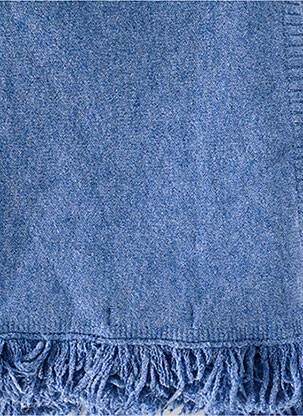 Echarpe stretch bleu ALEXANDRE LAURENT femme