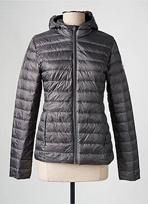 Doudoune manches longues a capuche gris fonce JOTT (JUST OVER THE TOP) femme