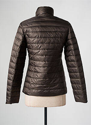 Doudoune poches sans capuche marron fonce JOTT (JUST OVER THE TOP) femme