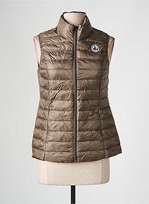 Doudoune poches sans capuche beige fonce JOTT (JUST OVER THE TOP) femme
