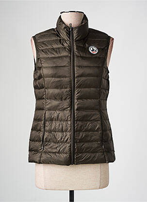 Doudoune poches sans capuche marron fonce JOTT (JUST OVER THE TOP) femme