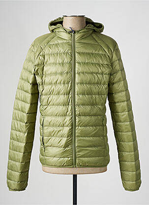 Doudoune poches a capuche vert JOTT (JUST OVER THE TOP) homme
