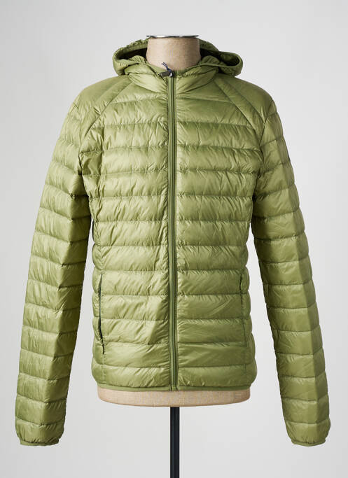 Doudoune poches a capuche vert JOTT (JUST OVER THE TOP) homme