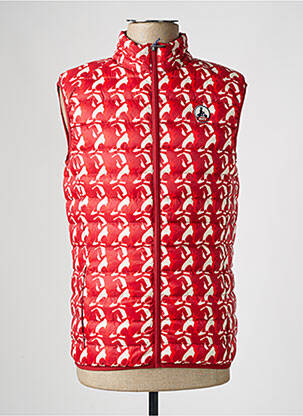 Doudoune sans capuche sans capuche rouge JOTT (JUST OVER THE TOP) homme