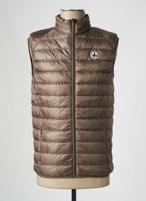 Doudoune poches sans capuche marron JOTT (JUST OVER THE TOP) homme