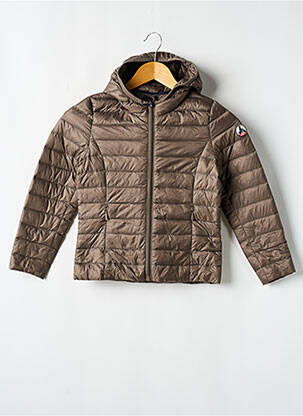 Doudoune coupe cintrée a capuche beige JOTT (JUST OVER THE TOP) enfant