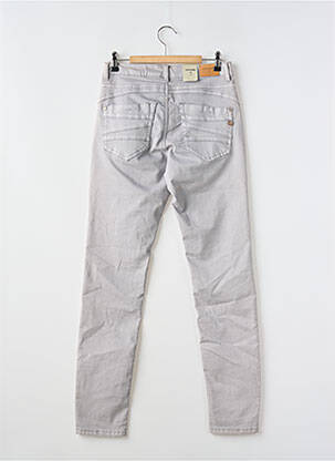 Pantalon slim poches gris CREAM femme