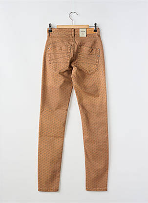 Pantalon slim poches marron CREAM femme