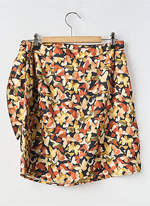 Jupe courte jaune MOLLY BRACKEN femme