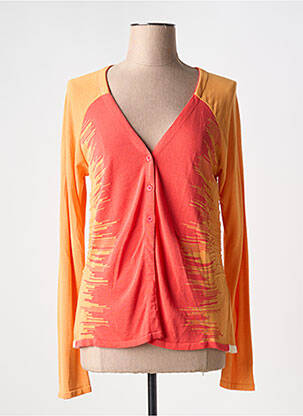 Gilet manches longues orange ALDO MARTIN'S pour femme