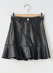 Jupe mi-longue noir MINI MOLLY pour fille seconde vue