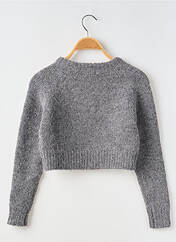 Pull gris MINI MOLLY pour fille seconde vue