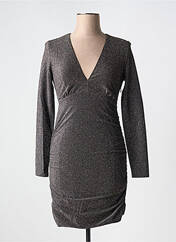 Robe courte argent MOLLY BRACKEN pour femme seconde vue