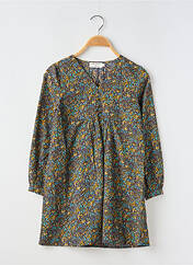 Robe mi-longue bleu MINI MOLLY pour fille seconde vue