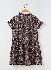 Robe mi-longue noir MINI MOLLY pour fille seconde vue