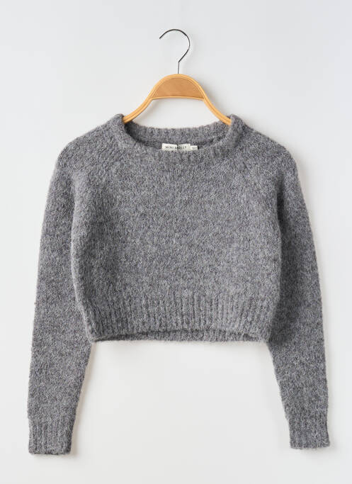 Pull gris MINI MOLLY pour fille