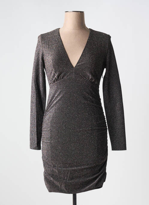 Robe courte argent MOLLY BRACKEN pour femme