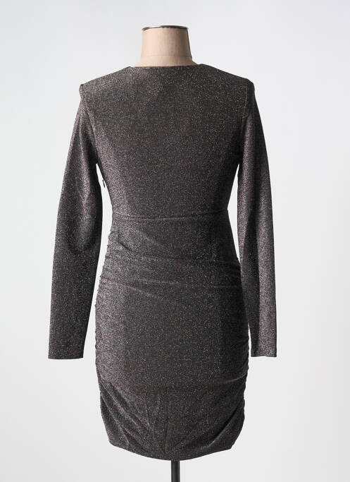 Robe courte argent MOLLY BRACKEN pour femme