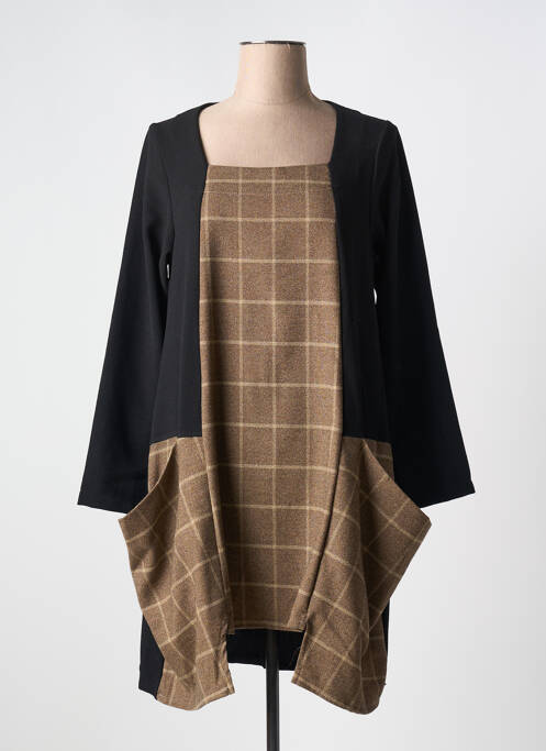 Robe courte noir G!OZE pour femme