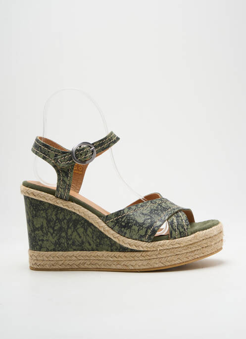 Espadrilles vert MINKA DESIGN pour femme