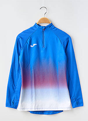 Sweat-shirt imprimé fantaisie manches longues bleu JOMA garcon