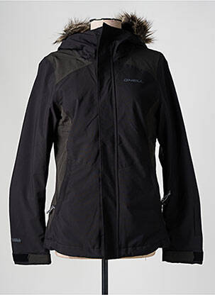 Doudoune poches a capuche gris O'NEILL femme
