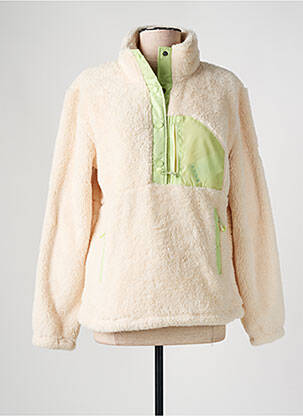 Sweat-shirt manches longues manches longues beige ROXY femme