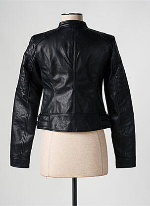 Veste simili cuir poches noir VERO MODA femme