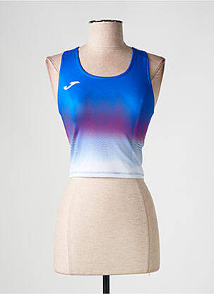 Débardeur sport multisport sans manche bleu JOMA femme