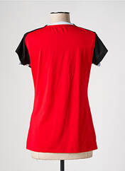 T-shirt rouge ERIMA pour femme seconde vue