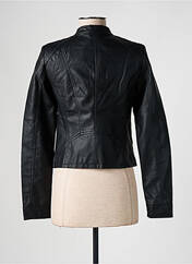 Veste simili cuir noir VERO MODA pour femme seconde vue