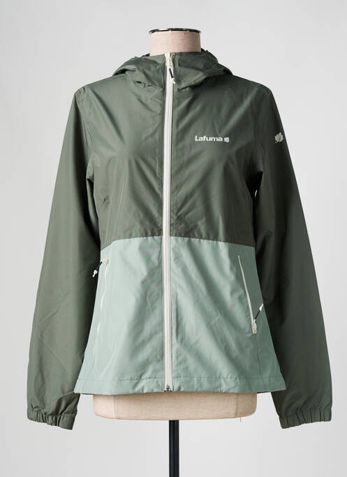 Coupe-vent vert LAFUMA pour femme