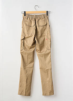 Pantalon slim tissage popeline taille normale marron VELILLA homme