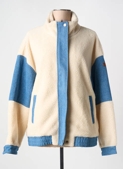 Blouson col col montant bleu ROXY femme