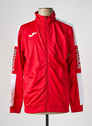 Veste casual fermeture boutonnée sur le devant rouge JOMA femme