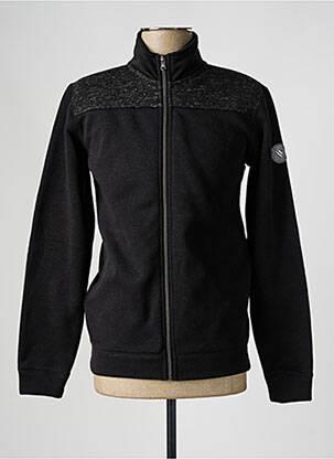 Gilet manches longues manches longues noir SUN VALLEY homme
