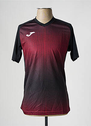 T-shirt coupe cintrée manches courtes noir JOMA homme