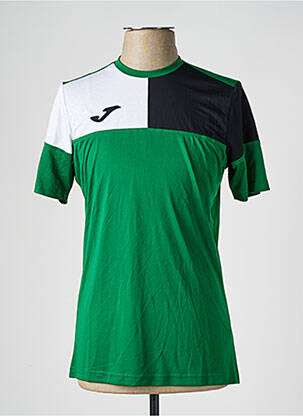 T-shirt coupe cintrée manches courtes vert JOMA homme
