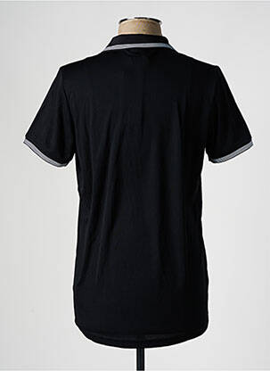 Polo coupe cintrée manches courtes noir JOMA homme