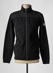 Gilet manches longues noir SUN VALLEY pour homme seconde vue