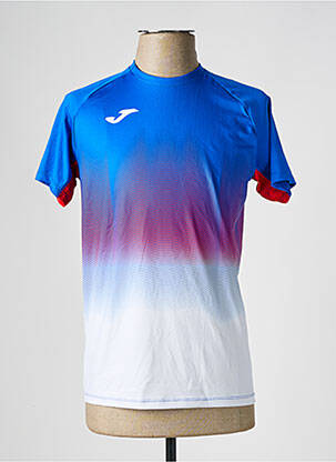 T-shirt bleu JONATHAN ASTON pour homme