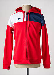 Veste casual rouge JOMA pour homme seconde vue