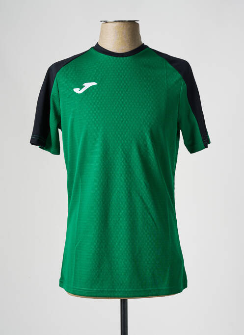 T-shirt coupe cintrée manches courtes vert JOMA homme