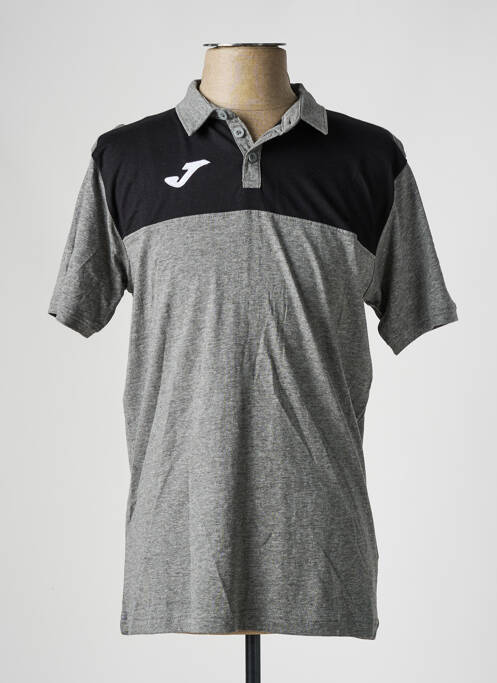 Polo coupe cintrée manches courtes gris JOMA homme
