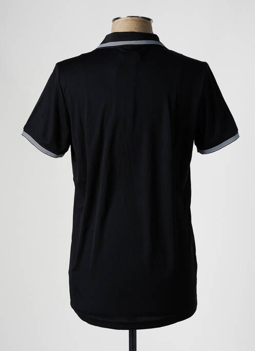 Polo coupe cintrée manches courtes noir JOMA homme