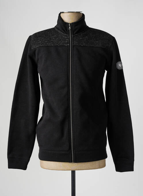 Gilet manches longues noir SUN VALLEY pour homme