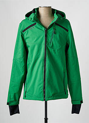 Imperméable coupe droite sans capuche vert ERIMA homme