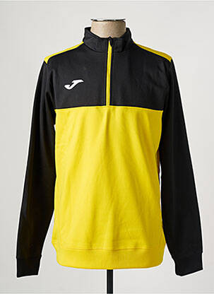 Sweat-shirt col col montant manches longues jaune JOMA homme
