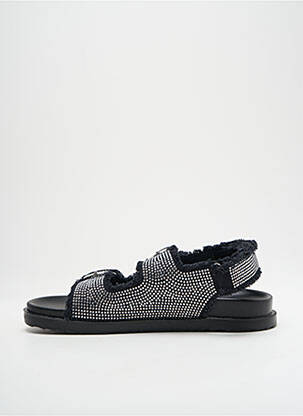Sandales/nu pieds fermeture boucle(s) talon plat jusqu'à 3cm noir JOIA femme