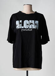 T-shirt noir ESTEE BROWN pour femme seconde vue